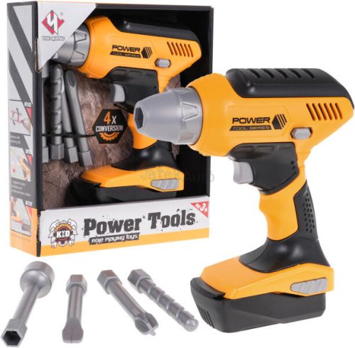 Elemes játék fúró