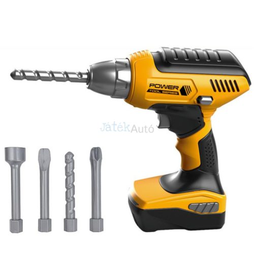 Elemes játék fúró