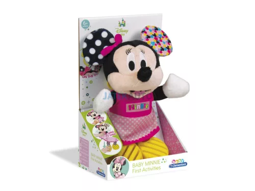 DISNEY BABY - MINNIE EGÉR ELSő PLÜSSÖM CSÖRGőVEL ÉS RÁGÓKÁVAL
