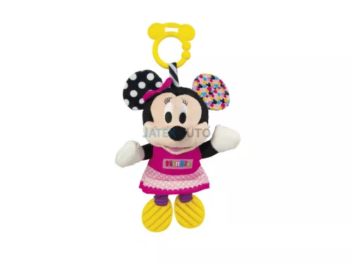 DISNEY BABY - MINNIE EGÉR ELSő PLÜSSÖM CSÖRGőVEL ÉS RÁGÓKÁVAL