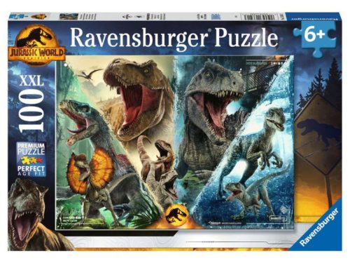 Ravensburger Puzzle 100 db - Jurassic world