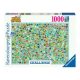 Puzzle 1000 db - Állati feladvány