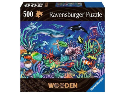 Ravensburger Fa Puzzle 500 db - A tenger mélyén