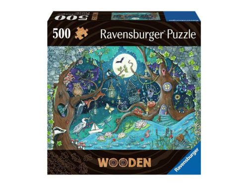 Ravensburger Fa Puzzle 500 db - Fantázia erdő