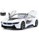 Rastar RC 1:14 BMW I8 távirányítós autó (USB) felfelé nyíló ajtókkal 71070