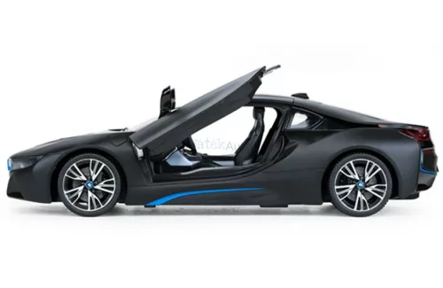 Rastar RC 1:14 BMW I8 távirányítós autó (USB) felfelé nyíló ajtókkal 71070