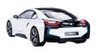 Rastar RC 1:14 BMW I8 távirányítós autó (USB) felfelé nyíló ajtókkal 71070