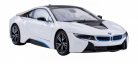 Rastar RC 1:14 BMW I8 távirányítós autó (USB) felfelé nyíló ajtókkal 71070