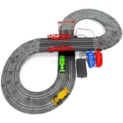 Track Racing elektromos autópálya +2autó