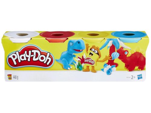 Play-Doh 4 tégelyes gyurma - klasszikus színek