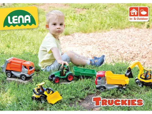 Lena Truckies műanyag markoló figurával, 25 cm 01621