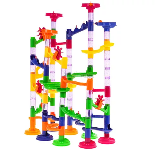 Marble 105 darabos műanyag golyópálya