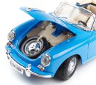 Bburago 1:18 Porsche 356B Cabrio 1961 sportautó 18-12025