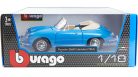 Bburago 1:18 Porsche 356B Cabrio 1961 sportautó 18-12025