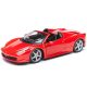 Bburago 1:24 Ferrari 458 Spider Cabrio sportautó 18-26017