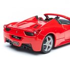 Bburago 1:24 Ferrari 458 Spider Cabrio sportautó 18-26017