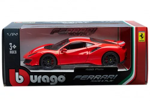 Bburago 1:24 Ferrari 488 Pista sportautó 18-26026