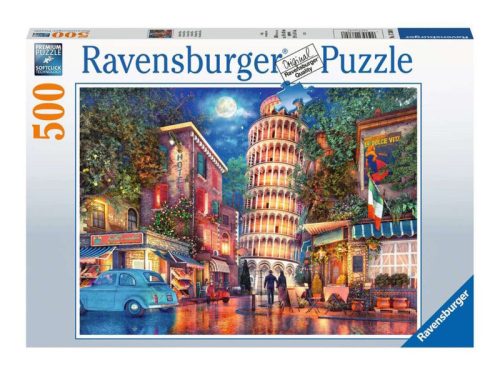 Ravensburger Puzzle 500 db - Esték Pisában