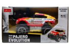 Rastar RC 1:18 Mitsubishi Pajero Evolution távirányítós autó 20100