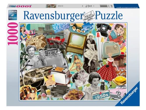 Ravensburger Puzzle 1000 db - Az 50-es évek