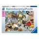 Ravensburger Puzzle 1000 db - Az 50-es évek