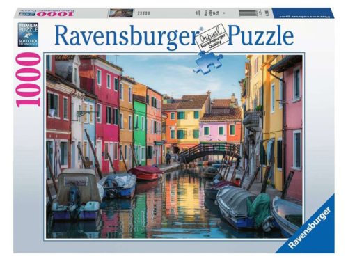 Ravensburger Puzzle 1000 db - Burano Olaszországban