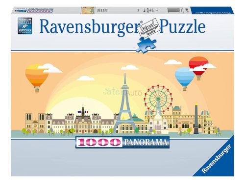 Ravensburger Puzzle 1000 db - Egy nap Párizsban