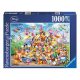 Ravensburger Puzzle 1000 db - Disney karnevál