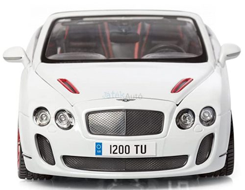 Bburago 1:18 Bentley Continental Supersports Convertible ISR (2011) sportautó 18-11035