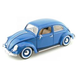   Bburago 1:18 Volkswagen bogárhátú (Beetle Kafer, 1955) autó - Kék 18-12029
