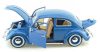 Bburago 1:18 Volkswagen bogárhátú (Beetle Kafer, 1955) autó - Kék 18-12029