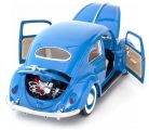 Bburago 1:18 Volkswagen bogárhátú (Beetle Kafer, 1955) autó - Kék 18-12029