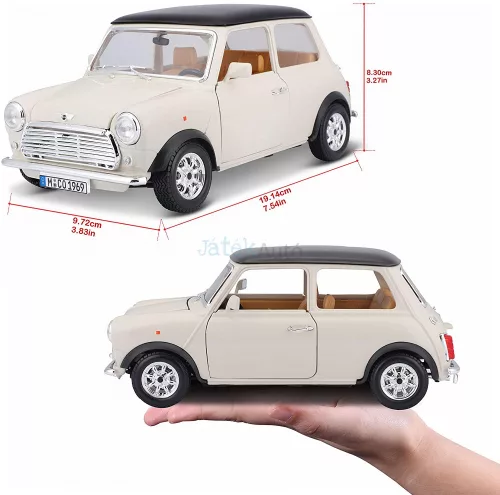 Bburago 1:18 Mini Cooper (1969) személyautó 18-12036