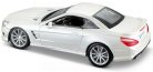 Bburago 1:24 Mercedes-Benz SL 65 AMG Hardtop sportautó - Pearl White 18-21066