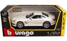 Bburago 1:24 Mercedes-Benz SL 65 AMG Hardtop sportautó - Pearl White 18-21066