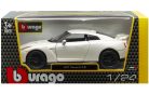 Bburago 1:24 Nissan GT-R (2017) sportautó 18-21082