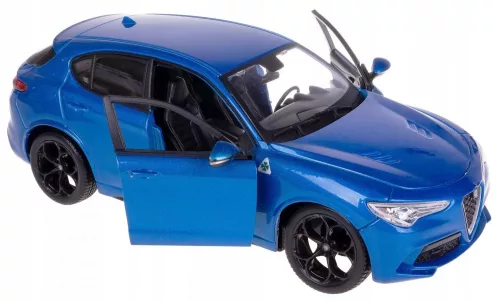 Bburago 1:24 Alfa Romeo Stelvio Q4 Quadrifoglio V6 városi terepjáró 18-21086