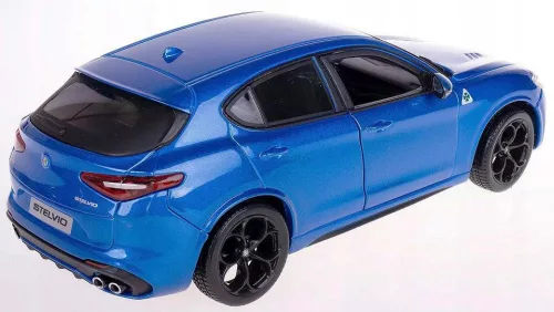 Bburago 1:24 Alfa Romeo Stelvio Q4 Quadrifoglio V6 városi terepjáró 18-21086