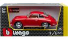 Bburago 1:24 Porsche 356B Coupe sportautó 18-22079