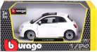 Bburago 1:24 Fiat 500 (2007) személyautó 18-22106