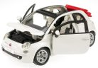 Bburago 1:24 Fiat 500C (2009) Cabriolet személyautó 18-22117