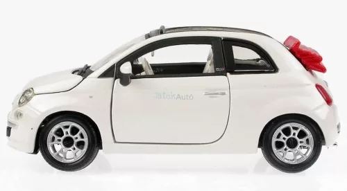 Bburago 1:24 Fiat 500C (2009) Cabriolet személyautó 18-22117