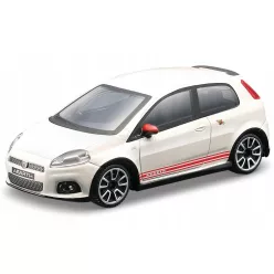   Bburago 1:43 Fiat Grande Punto Abarth (2014) személyautó 18-30198