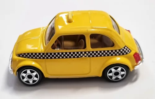 Bburago 1:43 Fiat 500 N.Y.C. taxi (1965) 18-30202