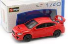 Bburago 1:43 Subaru Impreza WRX STi (2017) sportautó 18-30393