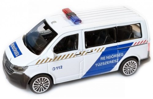 Bburago 1:43 Volkswagen T6.1 Transporter 2020 rendőrautó (tűzszerész) 18-30448
