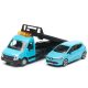 Bburago 1:43 Iveco Daily Transporter autómentő + Renault Clio 18-31401