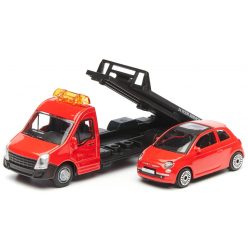   Bburago 1:43 Iveco Daily Transporter autómentő + Fiat 500 18-31402