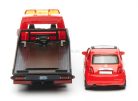 Bburago 1:43 Iveco Daily Transporter autómentő + Fiat 500 18-31402