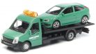 Bburago 1:43 Iveco Daily Transporter autómentő + Ford Focus ST 18-31404